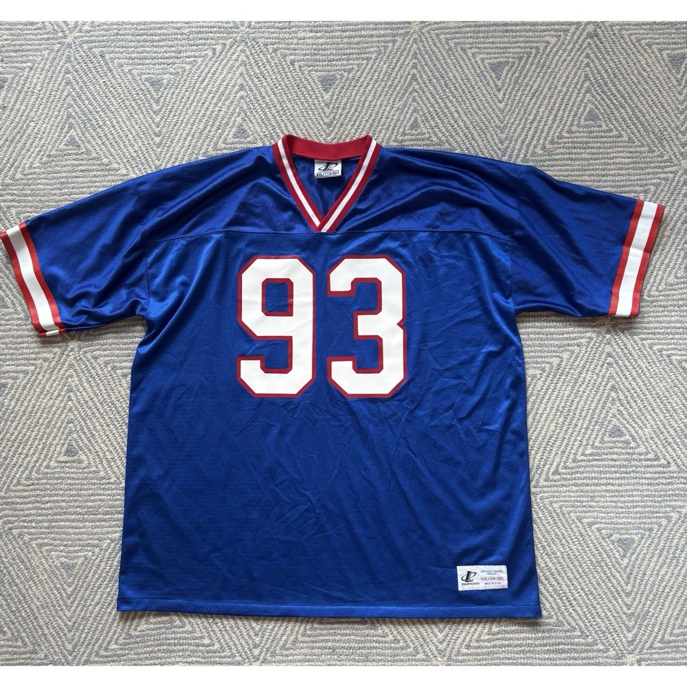 Logo Athletic New York Giants #93 Jersey - Blue/White/Red - XXL‎